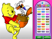 Gioco online Winnie The Pooh da Colorare